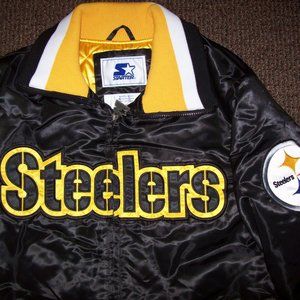 PITTSBURGH STEELERS STARTER Full Zip Jacket M-2X